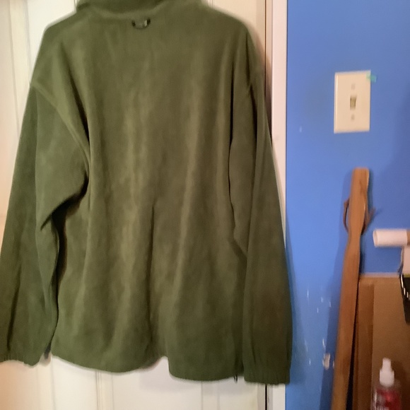 Men’s Remington Clothing Olive Green Fleece 1/4 Zip Sweater Size L - Picture 16 of 16